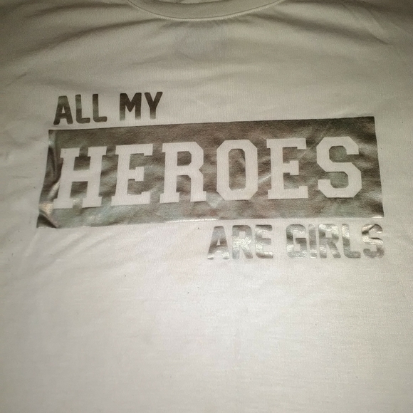 More Than Magic Other - Girls novelty shirt girls are my heros